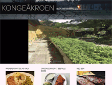 Tablet Screenshot of kongeaakroen.dk